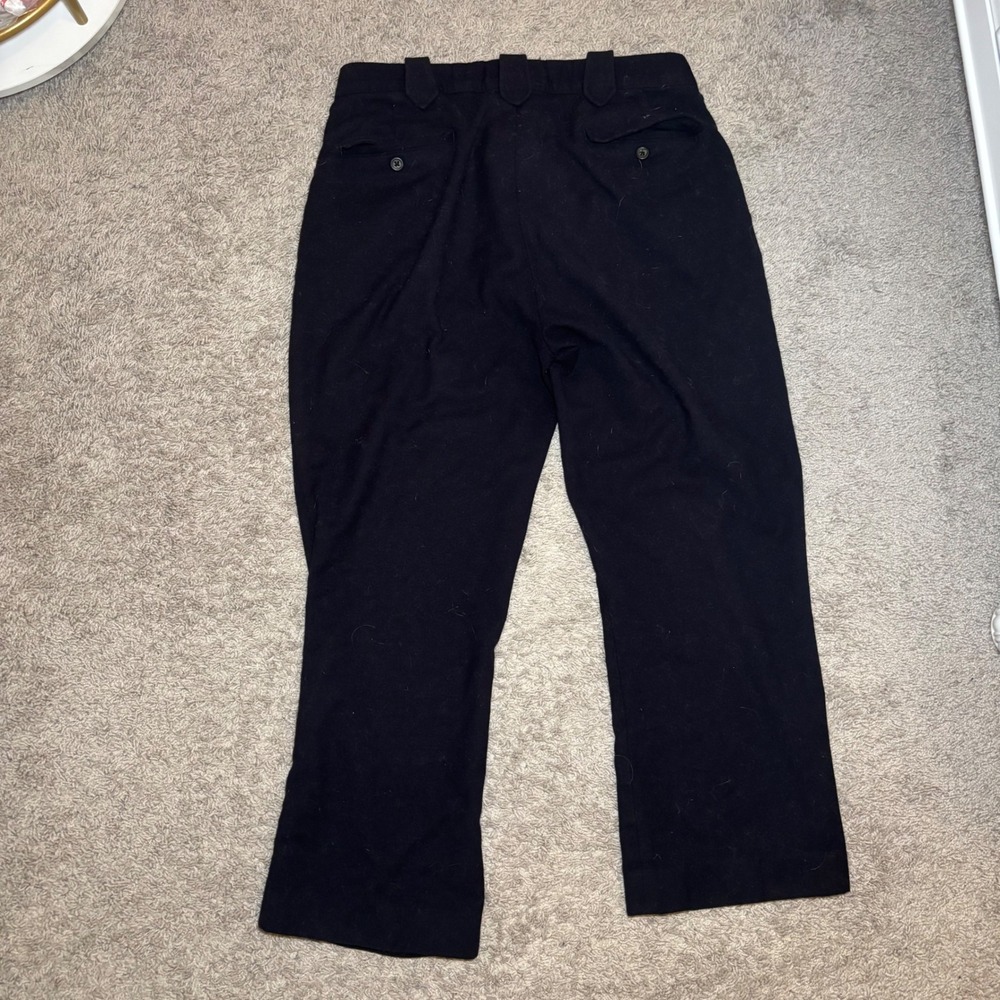 Polo Ralph Lauren Mens Wool Blend Stretch Trousers Navy Blue 34x30 4834565RRC - Picture 13 of 15